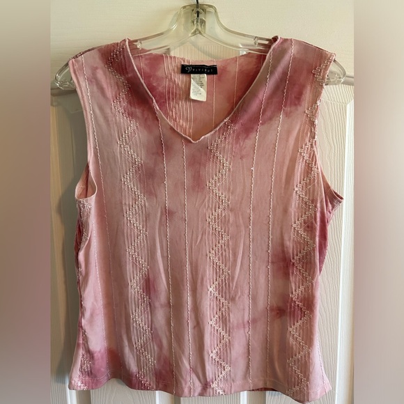 Pink dressy tank - Picture 1 of 3